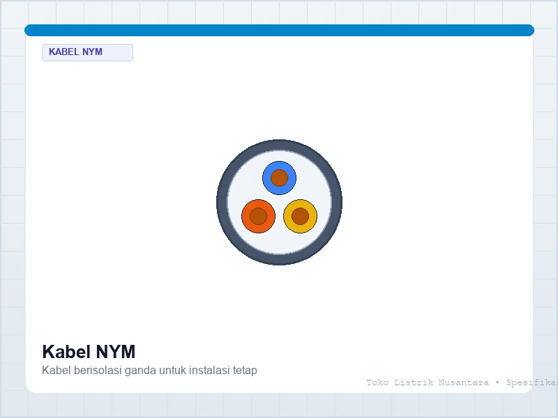 Kabel NYM untuk instalasi listrik